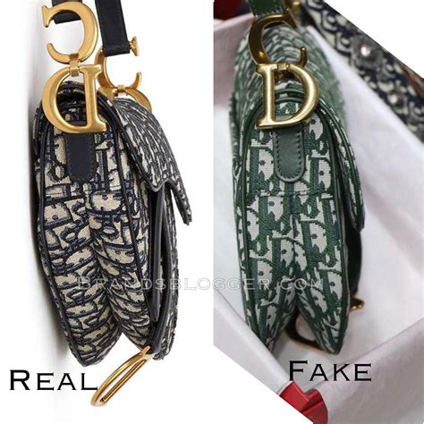 how to spot fake dior saddle bag